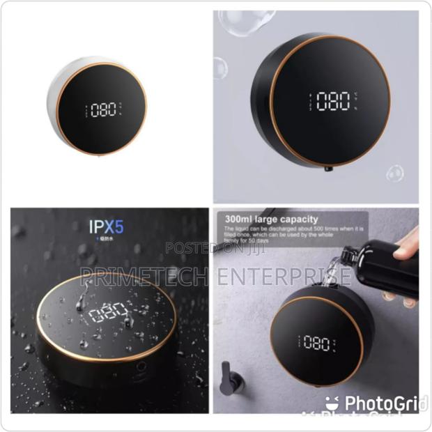 300ml Automatic Soap Dispenser With Temp Display