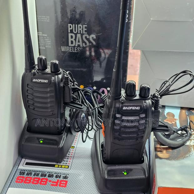 Baofeng Walkie Talkies – Bf-b888s 2-pack Uhf Radios