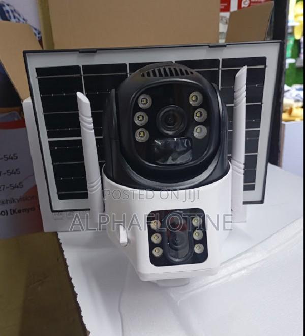 V380 Dual Lens 4g Card Solar PTZ Outdoor Waterproofcamera