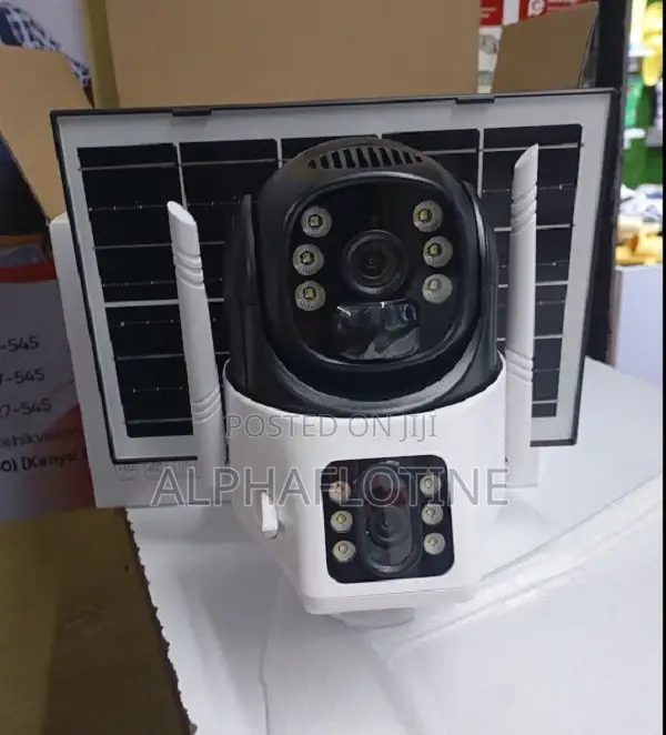 V380 Dual Lens 4g Card Solar PTZ Outdoor Waterproofcamera