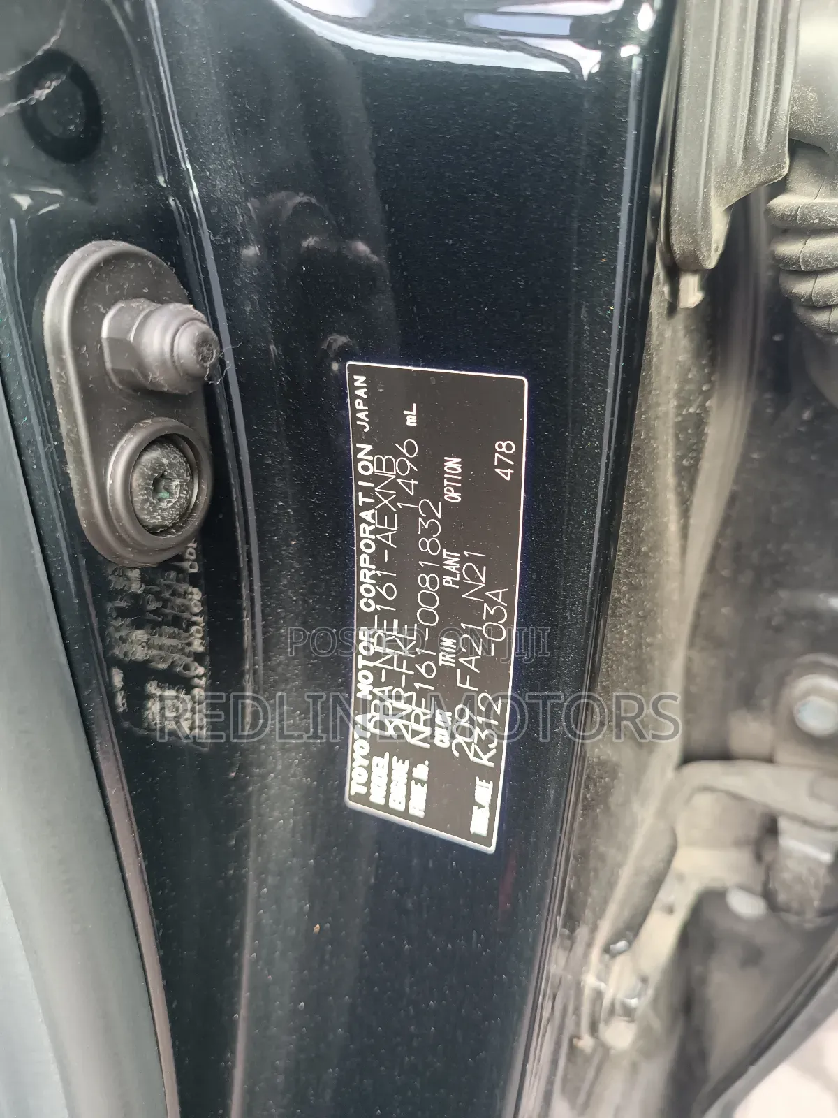 Toyota Axio 2018 Black