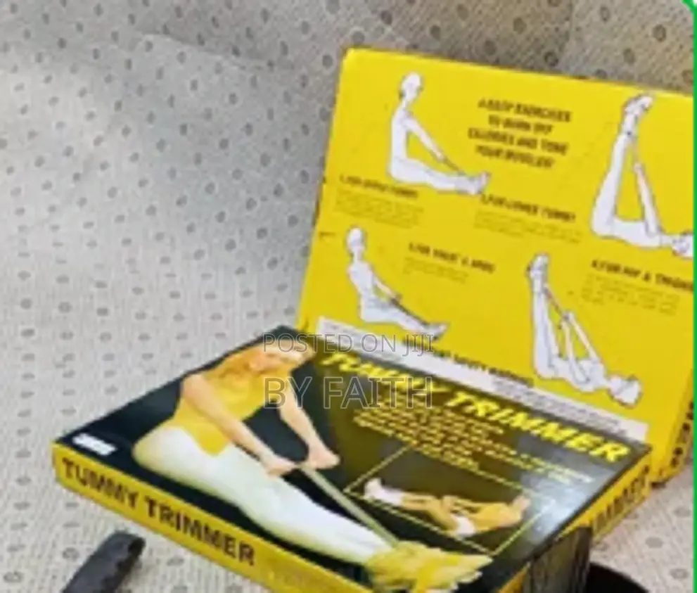 Tummy Trimmer Elastic Sit Up Pull Rope Pedal