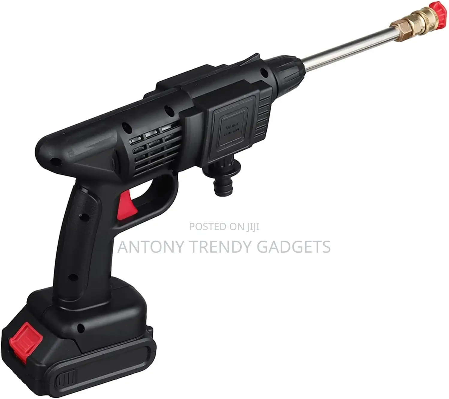 24v Cordless Car Washer – Rechargeable Jet Spray Gun