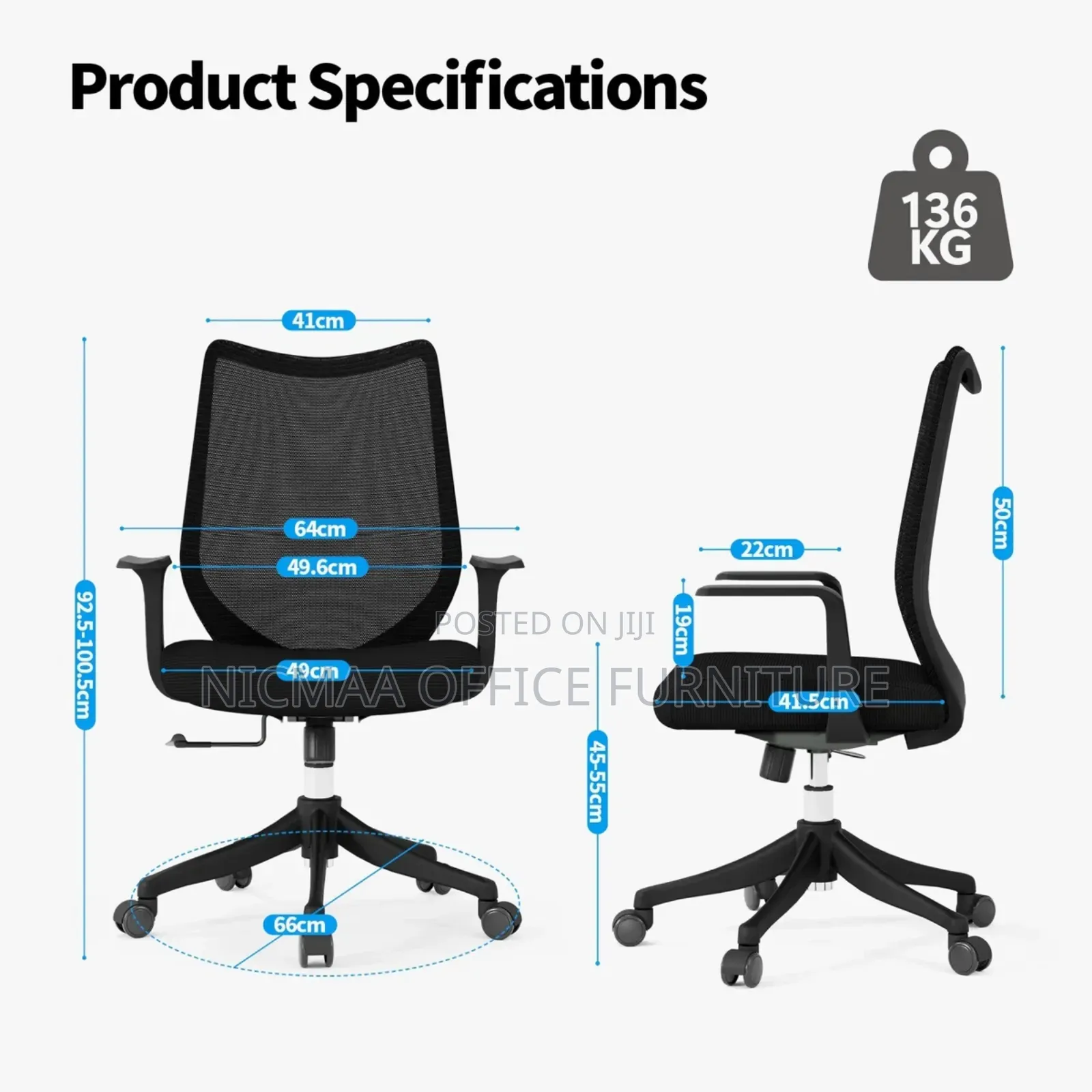 Ergonomic Meshpro Comfort Office Chair