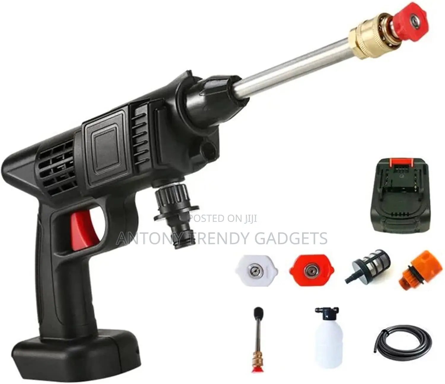 Cordless Power Washer – 24v Water Jet With Charger