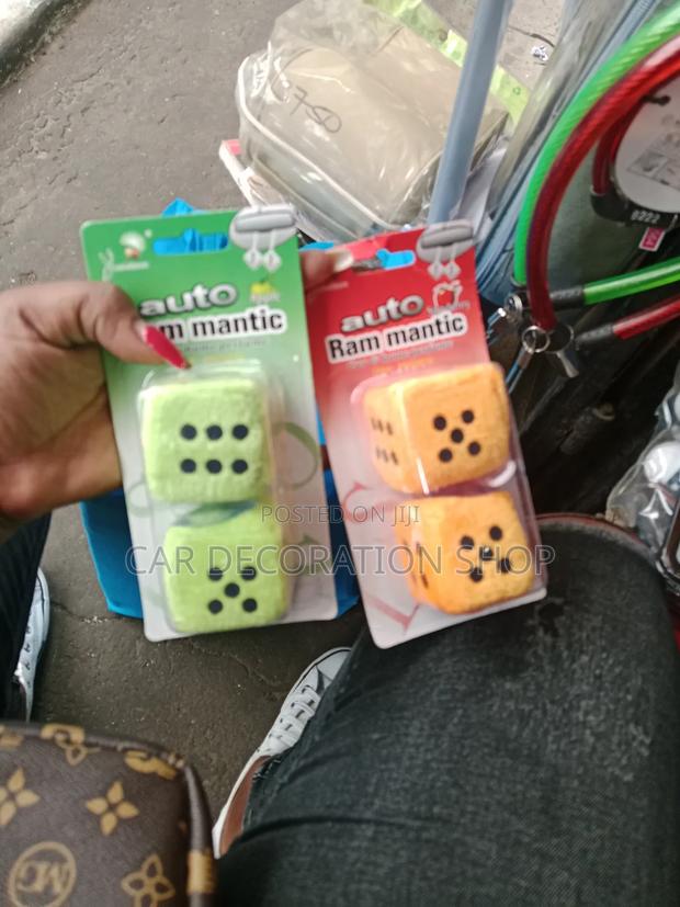 2 Pairs Dice Designed Car Air Freshner