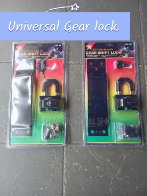 Padlock Shaped Manual or Automatic Cars Gear Lock