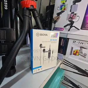Boya by-M1dm Dual Lavalier Mic – For Phone Camera