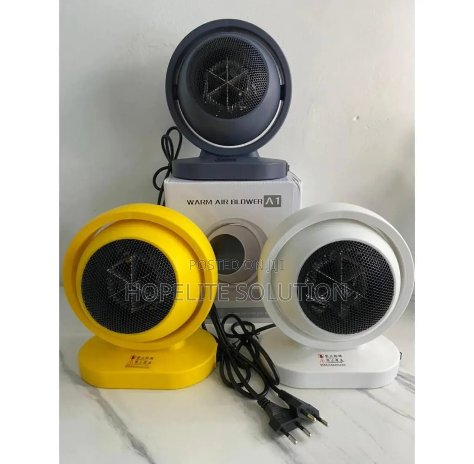 *380w Warm Air Blower Desktop Heater Fan