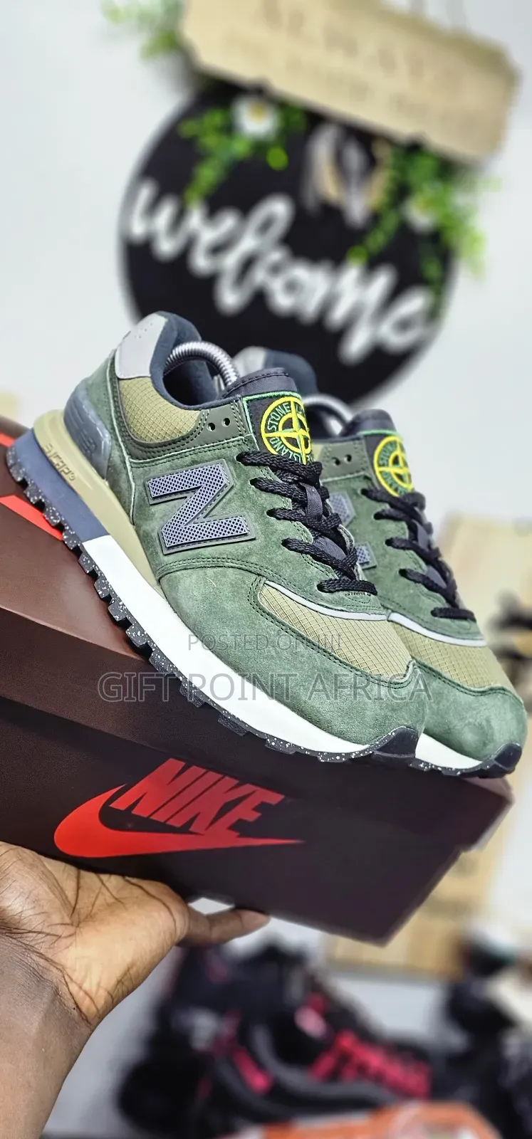 New Balance 740 Stone Island Sneakers