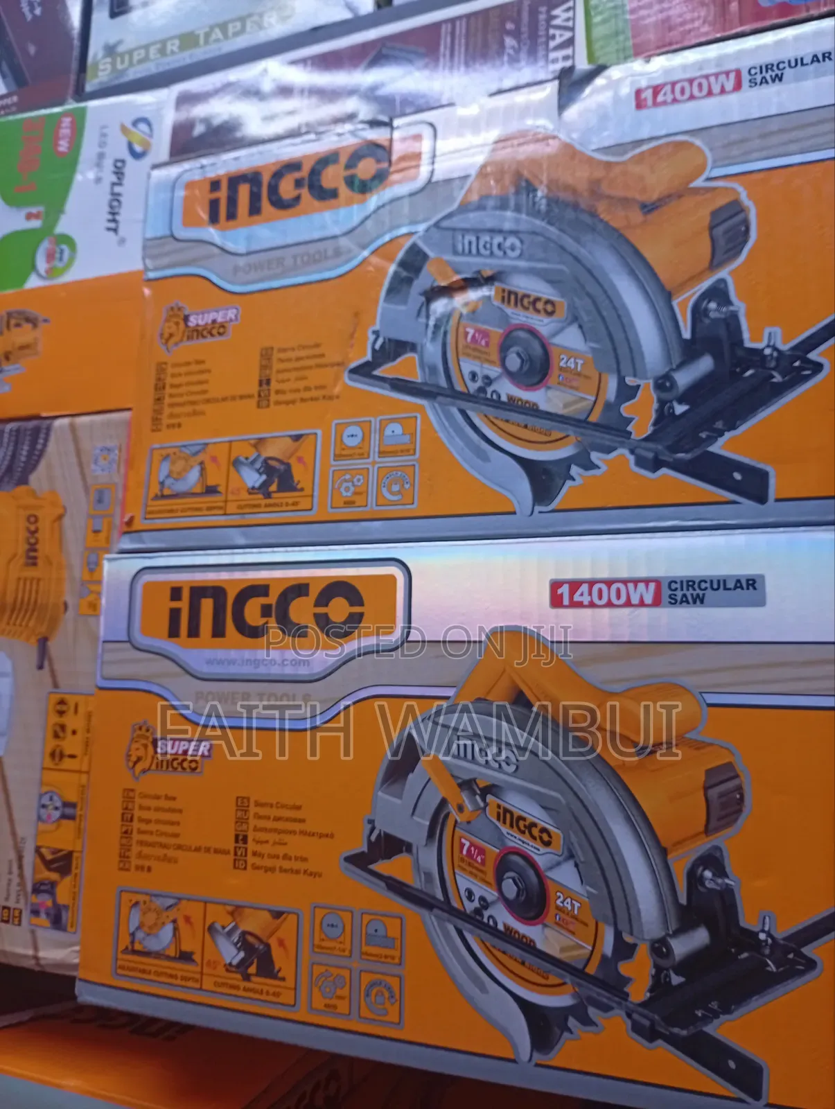 Ingco Circular Saw/ 1400w Ingco Circular Saw
