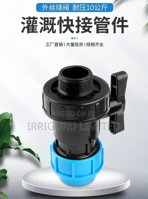 Male Union Ball Valves