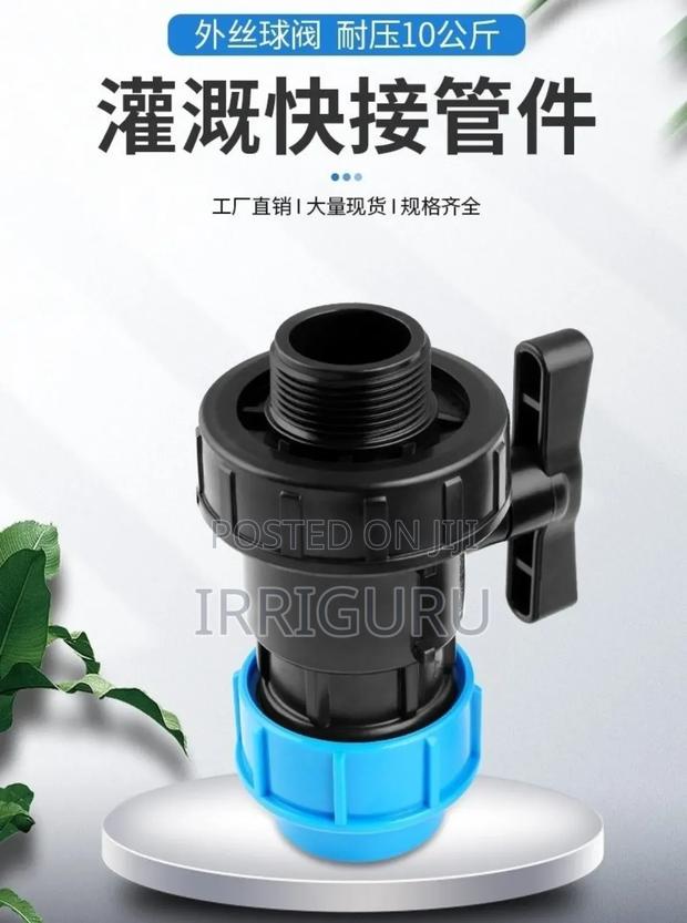 Male Union Ball Valves