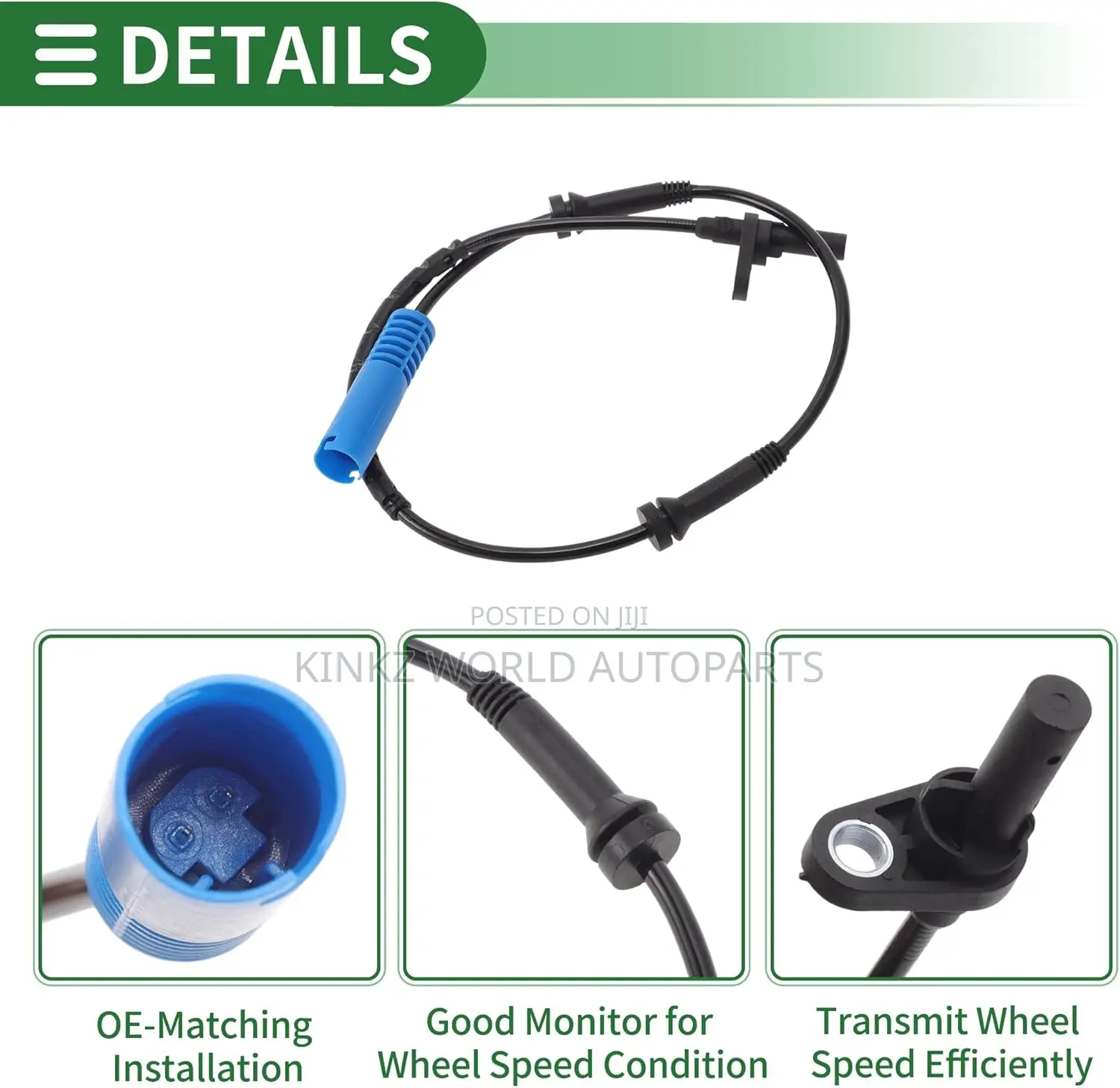 BMW E90 Abs Wheel Speed Sensor Anti-Lock Braking