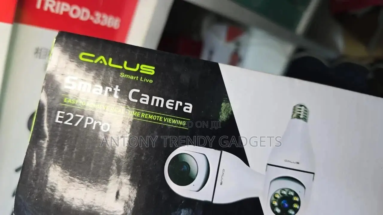 Calus E27 Pro Smart Camera – Wifi Bulb Security Cam