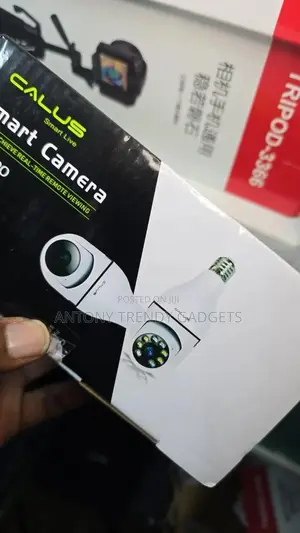 Calus Smart Live E27 Camera – Remote View Light Cam