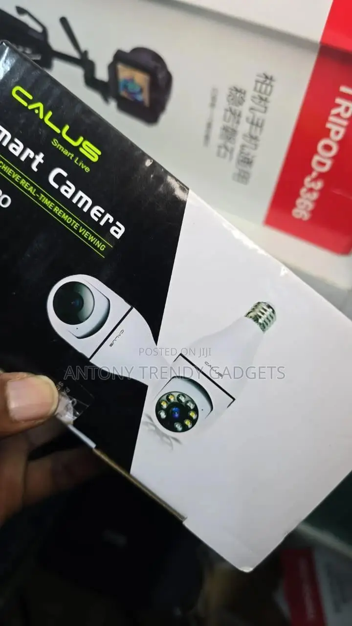 Calus Smart Live E27 Camera – Remote View Light Cam