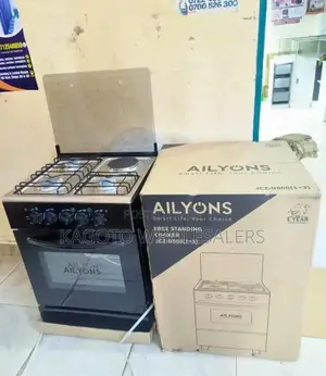 Ailyons 3+1 Gas Cooker/ Electric Oven/ 60 by 60