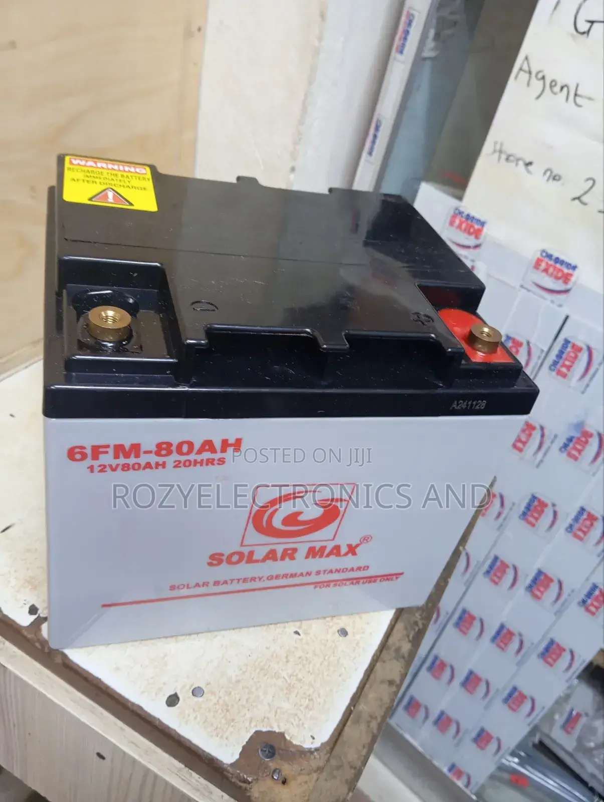 Solar Max Battery 80 Ah