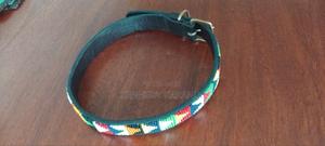 Leather Beaded Dog Collars - main view