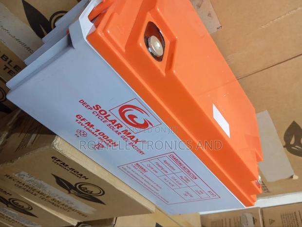 Solar Max Battery 100ah - main view