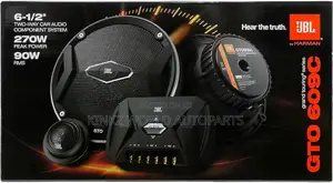 JBL Gto608c 6-1/2" 2way Grand Touring Component Car Speakers