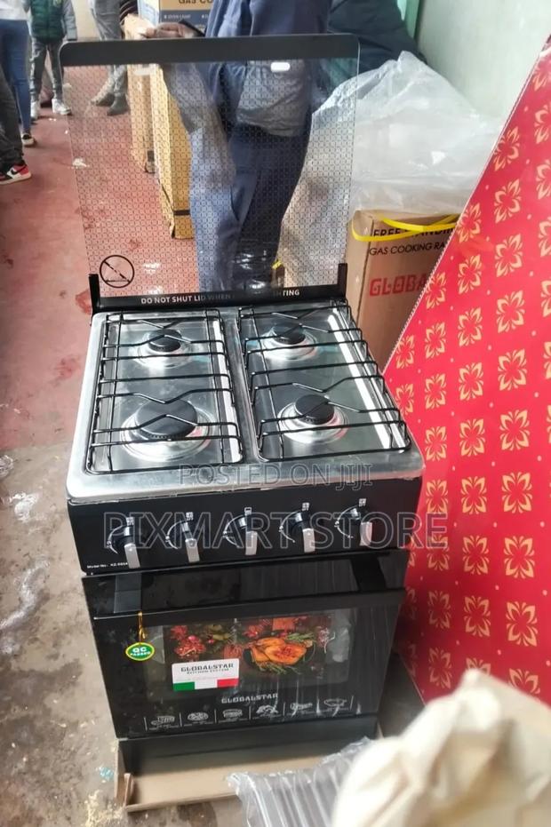 Globalstar 4-Burner Standing Gas Cooker – Heavy Duty - thumbnail 3