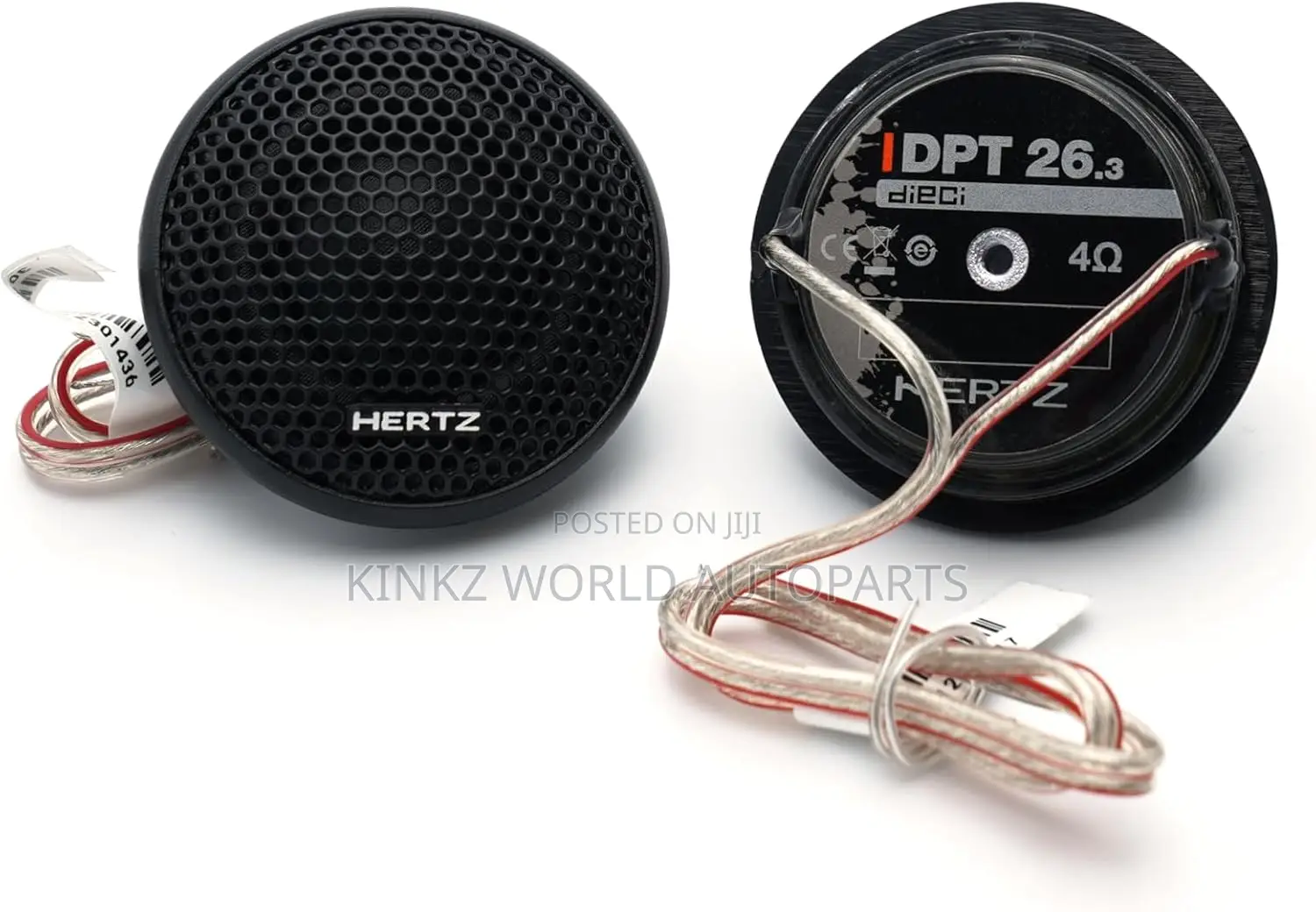 Hertz DPK 165.3 2-Way 4-Ohm Component Car Speakers System