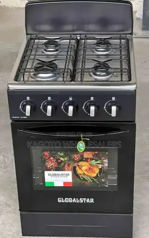 Black 4 Full Gas Cooker Globalstar