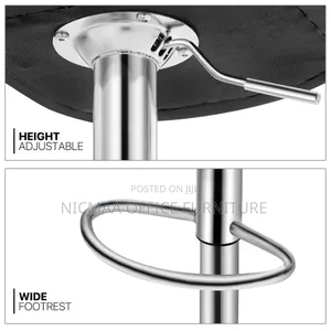 Monibloom Pu Leather Swivel Barstools