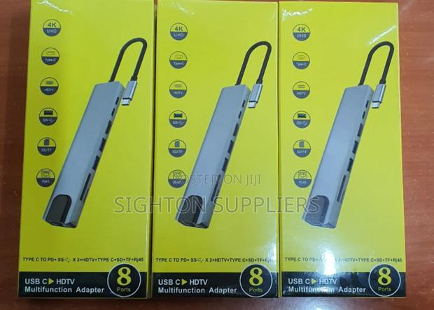 Usb Type C 8 in One Hub/ Multifunctional Adapter - main view