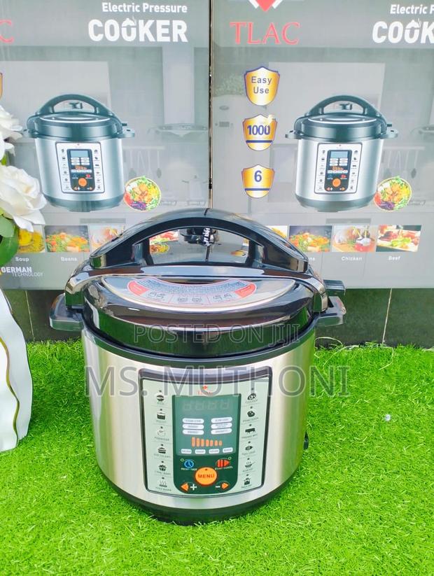 6 Litres Electric Pressure Cooker* - main view