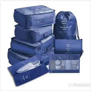 9pcs Laggage Travel Organizers
