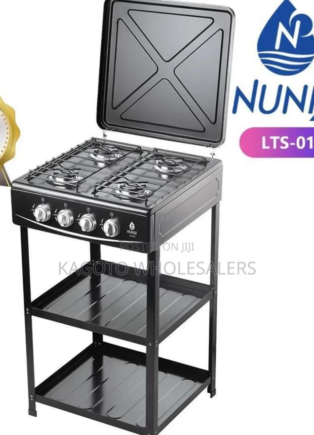 Nunix Full Gas Cooker With Shelves