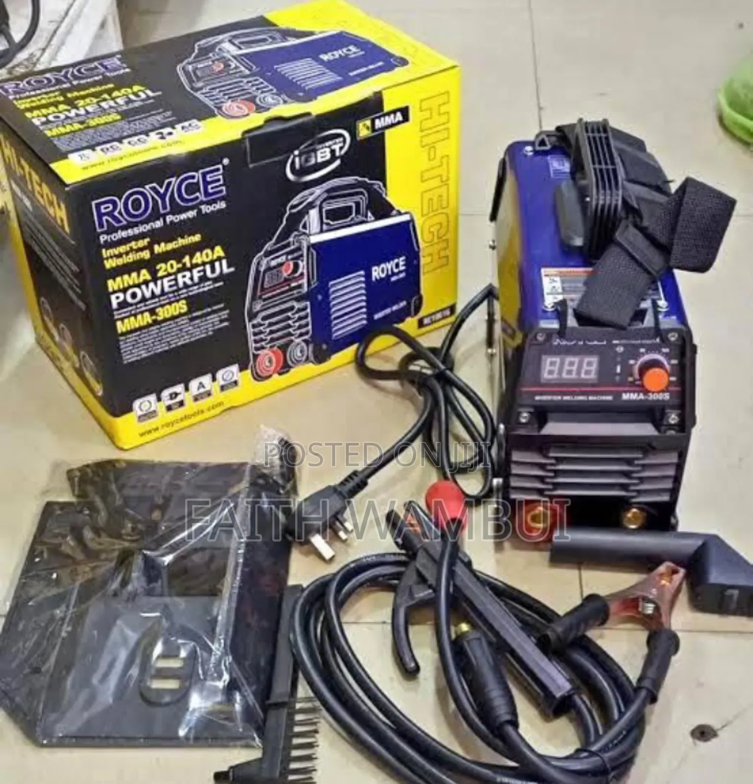 Digital Weighing Machine/ Royce Inverter Welding Machine 300