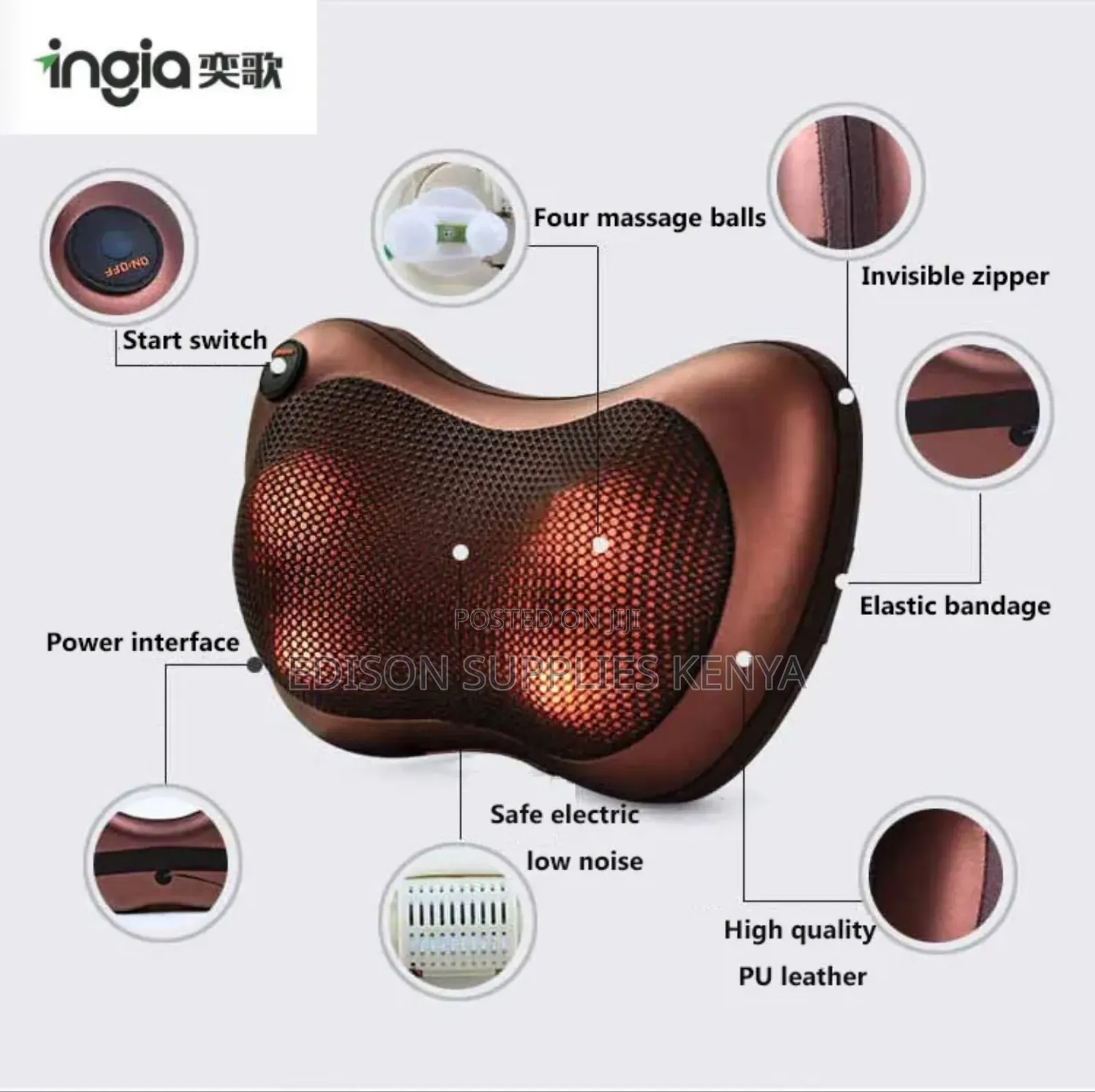 Neck Massager Pillow Deep Tissue Massager Pillow