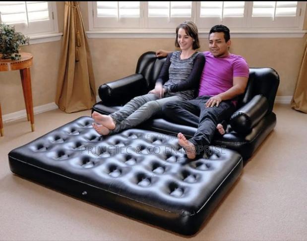5 in 1 2 Seater Bestway Inflatable Pullout Sofa - main view