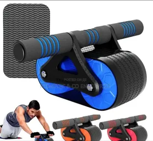 Fitness Ab Roller Coaster Wheel Automatic Rebound