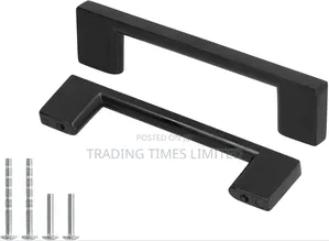 6018-160mm Drawer Handle Black