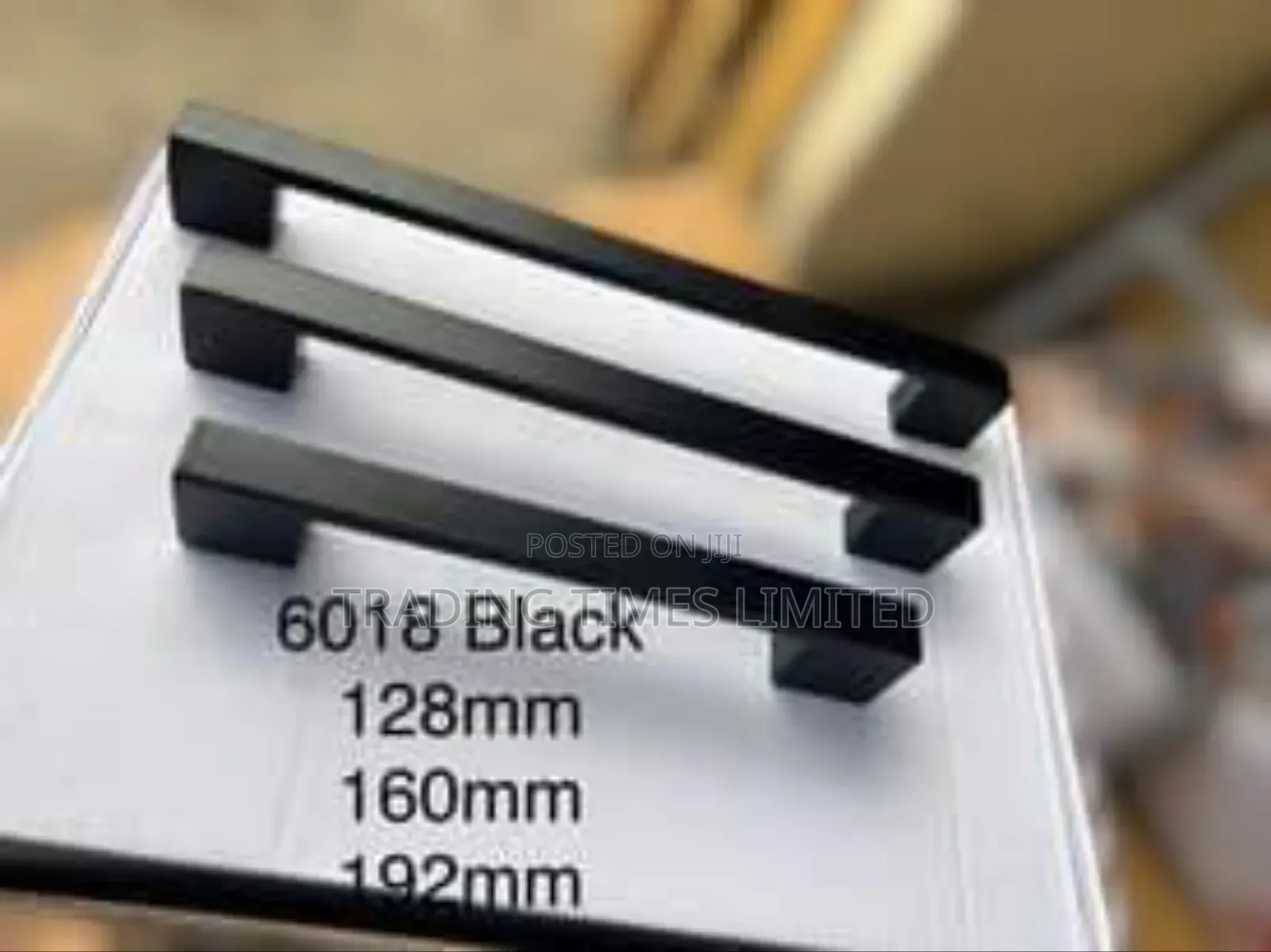 6018-224mm Drawer Handle Black