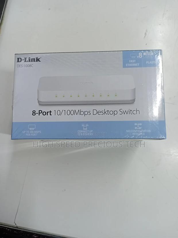 Dlink 8port 10/100mbps Switch