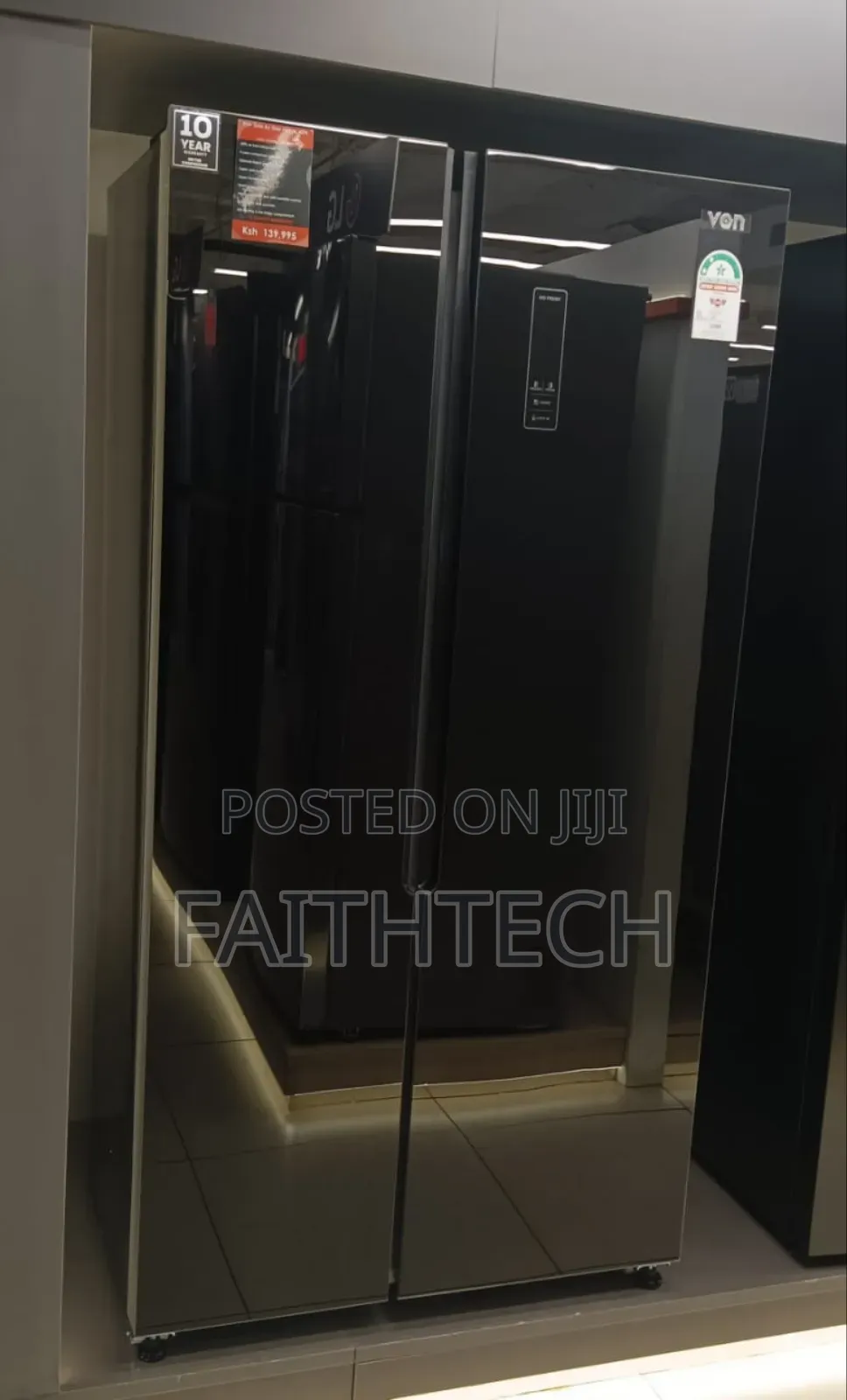 🔥🔥🔥 Von 429 Litres Side By Side Refrigerator