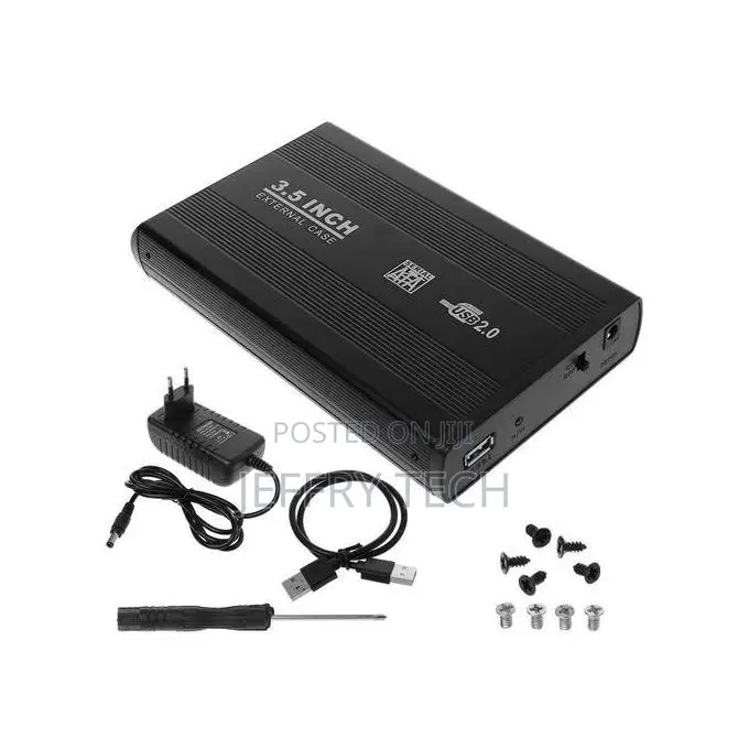 Usb 2.0 Sata 3.5 Inch HDD External Case Hard Disk Enclosure