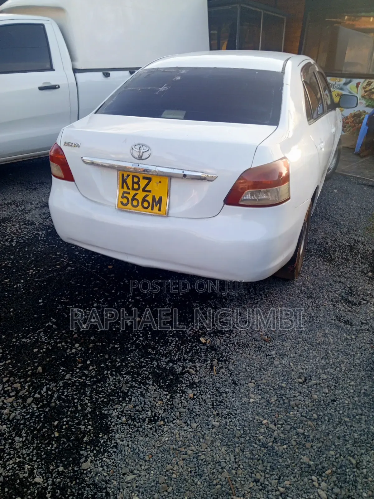 Toyota Belta 2007 White