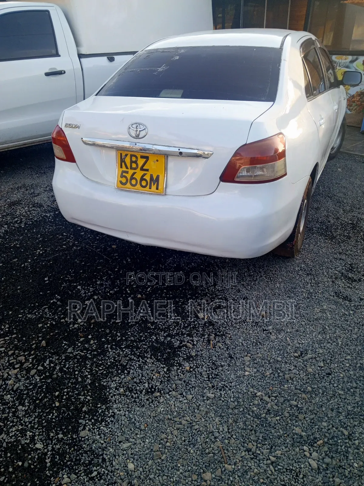 Toyota Belta 2007 White
