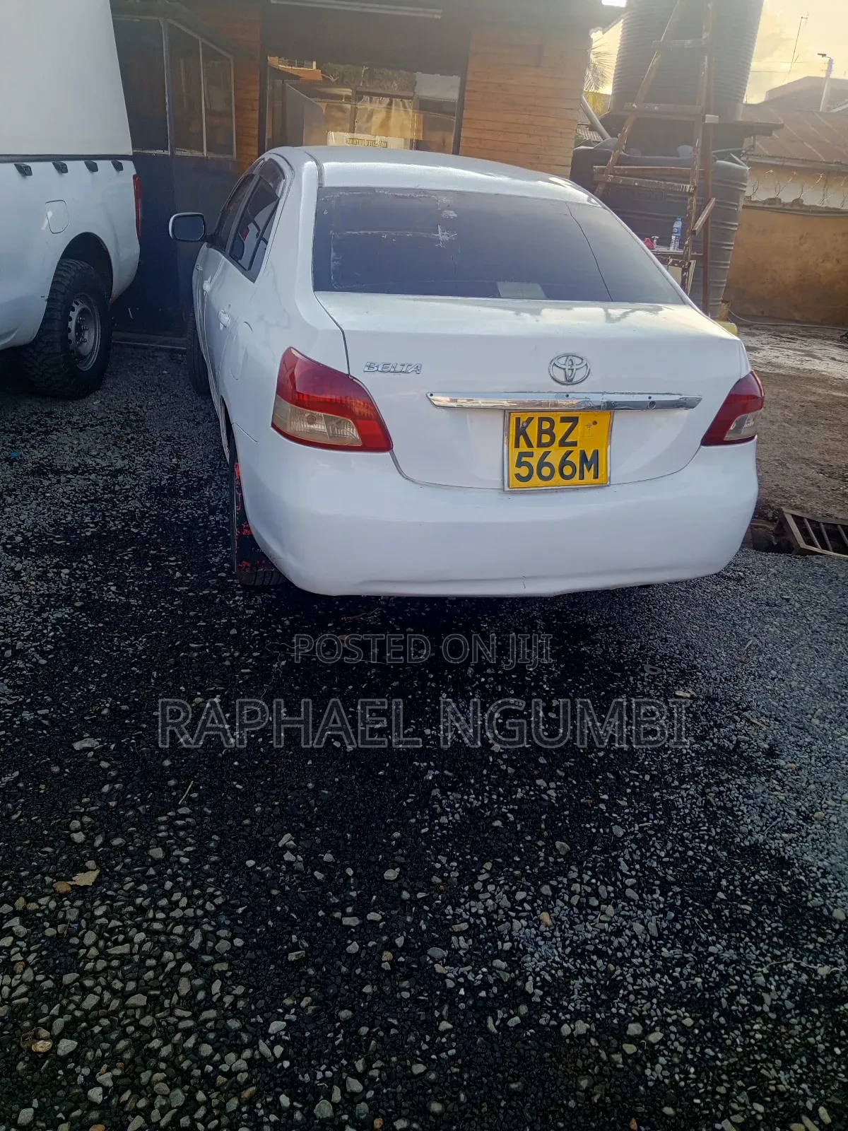 Toyota Belta 2007 White