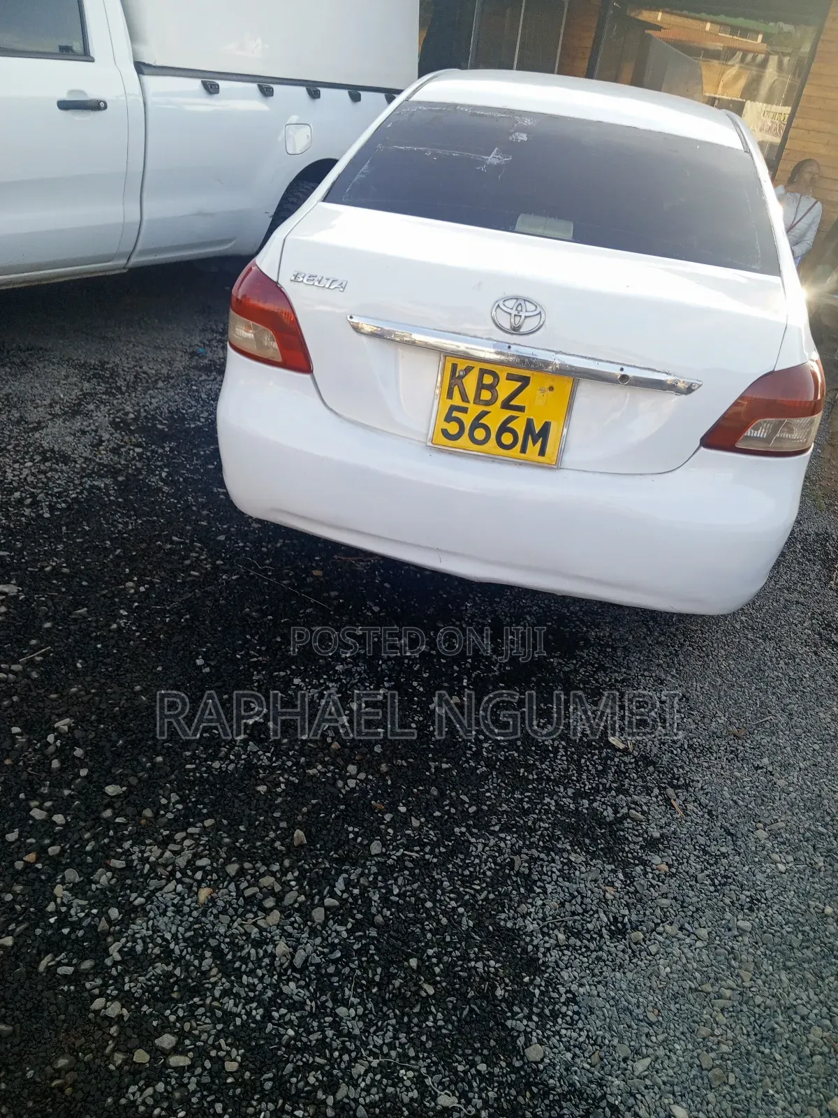 Toyota Belta 2007 White