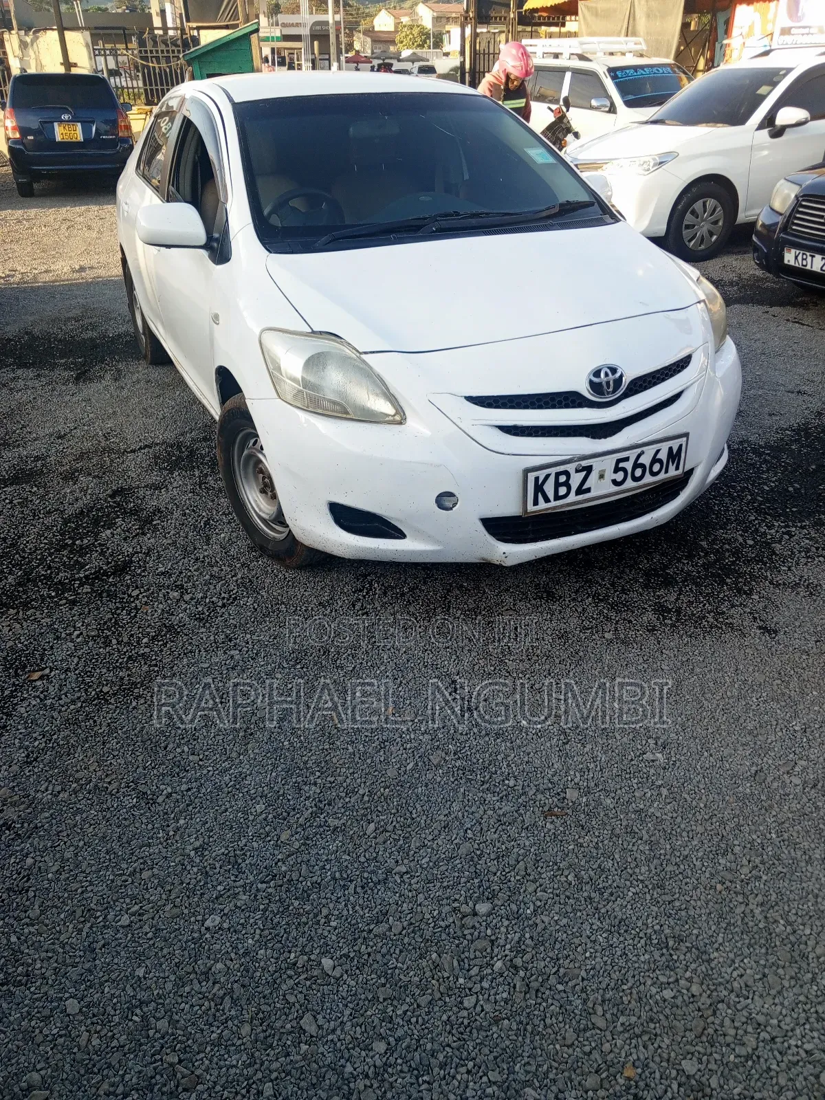 Toyota Belta 2007 White