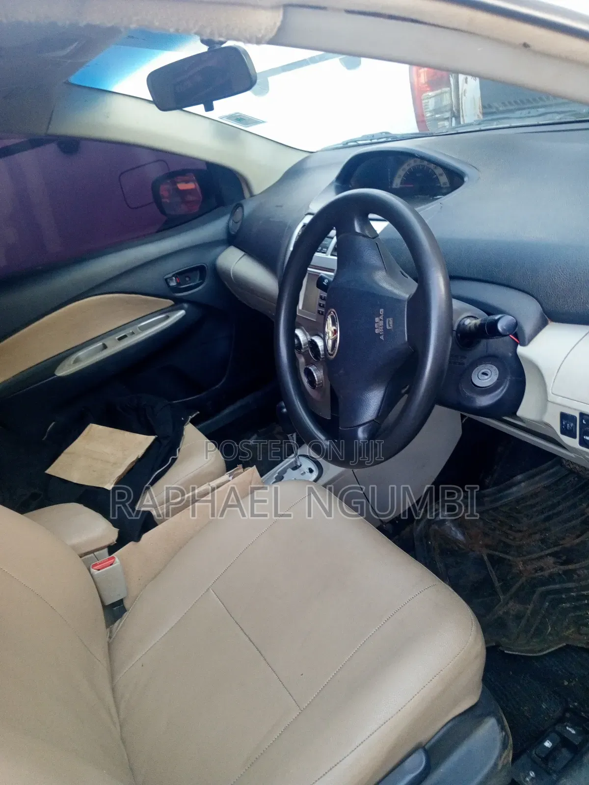 Toyota Belta 2007 White