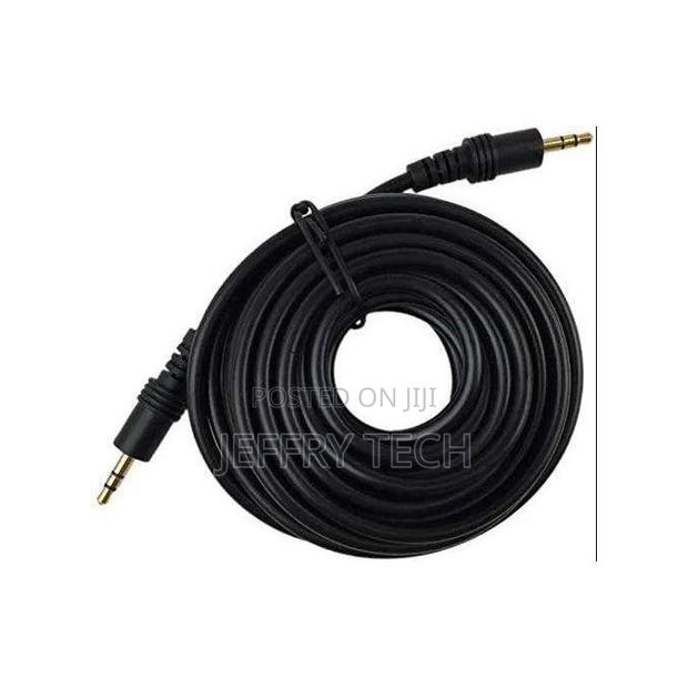 5mtr Stereo Auxiliary Male to Male Audio Cable